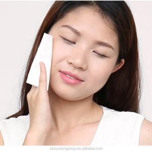 China Disposable Nonwoven Dry Wipes Personal Care Soft Pack Facial Cotton Tissue factory