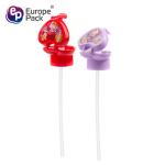 Heart-shaped Cartoon design child resistance cap cute plastic water bottle caps
