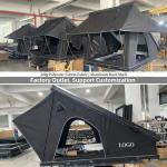 2-3 People Hard Shell Car Rooftop Tent For Van Jeep SUV Truck