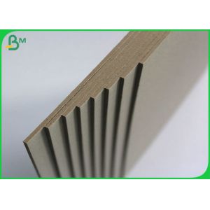 2.2mm 2.4mm Adiabatic Grey Cardboard Sheets Size Customized For Sheet Packing