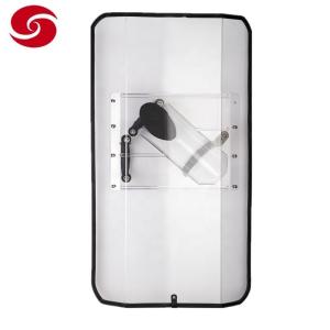 China Security Transparent Shield Protective Military Shield Anti Riot Shield factory