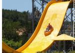 Great Fun Fiberglass Raft Outdoor Wave Water Slide For Amusement Project