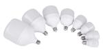 6000K E27 B22 45W 55W Plastic LED Bulb Lights