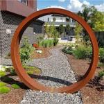 Contemporary Corten Steel Sculpture Art Tree 200mm - 3500mm Easy To Clean