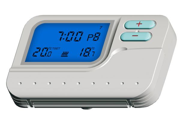 Bathroom Underfloor Heating Thermostat / Programmable Thermostat For Electric