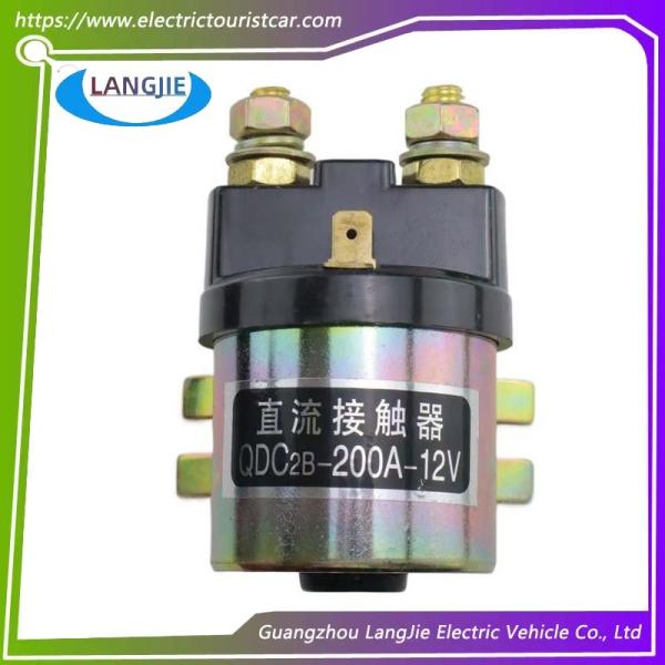 China Marshell Electric Sanitation Vehicle 200A 12V DC Contactor Component factory