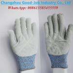13G Finger Covered Cut Resistant HPPE Cut Proof Working Hand Gloves Level 5 Cow