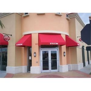 Sunshade/Waterproof Window Awning Balcony Semicircular Canopy Watermelon Awning