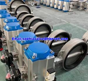 China ANSI stainless steel CF8 wafer butterfly valve factory