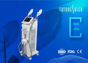 China Pain Free Vertical IPL Hair Removal Machine Accurate Software Control factory