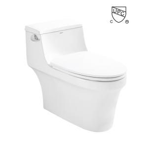 China UPC Single Flush One Piece Toilets Sanitary Ware S trap 300mm factory