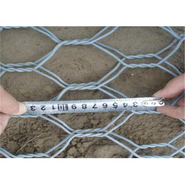 2x1x1m Gabion Basket Wire Mesh ASTM A974 Standard For River
