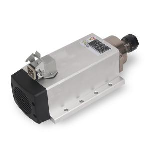 China Gdz-80 X 73-2.2 2.2kw Air Cooled Cnc Spindle Motor ER20 With Mounting Plate factory