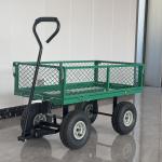 86*46*51cm Garden Wagon Cart with Pneumatic Wheels Delivery Time 15-20 Days