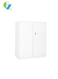 China Goose Neck Handle Office Metal Cupboard 2 Swing Doors Steel Cabinet factory
