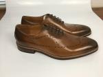 Burnished leather lace up mens dress formal shoes , oxford leather shoes