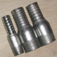 Galvanized king nipples with DIN 2986  thread