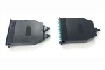 24 Fiber Optic MPO MTP Cassettes 2 X MPO 12 Fiber LC Multimode OM3