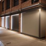 Residential Aluminium Rolling Door Commercial Aluminium Alloy Frame Gate
