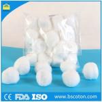 Medical Disposable Raw Cotton Wool Ball Swab High Absorbency White Color