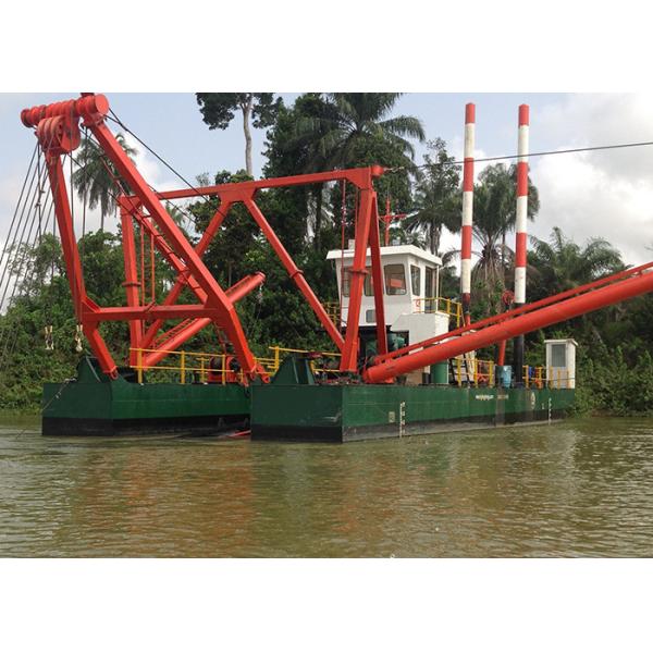 6 Inch Cutter Suction Dredger For Port Building And Land Reclaim