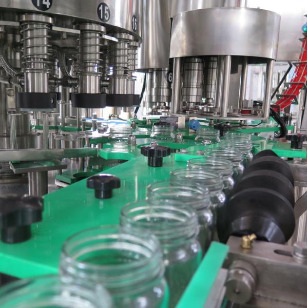 CGF18/18/6 7000BPH Automatic Liquid Bottle Filling Machine bottling plant