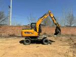 Used Excavator Grapple 8 Ton Operating Weight 0.3 m3 Bucket Capacity Heavy-Duty