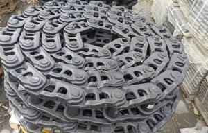 China Sk200 Excavator Parts Under Chassis Parts Track Link Track Shoe Track Roller Top Bottom Roller Sprokcet Idler factory