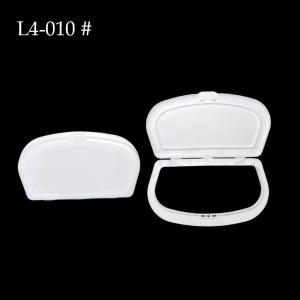 China Evaporation-proof Plastic Wet Wipe Cover 108*60mm Sector Shape factory