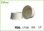 White Blank colorful eco friendly disposable bowls For Food / Snack / Hot Soup
