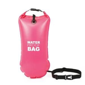 China Inflatable Open Water Triathlon Swimming Buoy 500D PVC Material factory