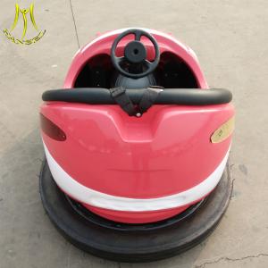 China Hansel fiberglass battery operate toy kiddy ride on toy car indoor playground bumper car factory