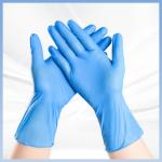 FDA Disposable PVC Gloves For Safe And Hygienic Pool Blue Color