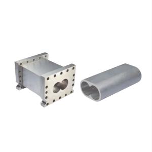 China PTFE ETFE FEP PFA PVDF Plastic extruder parts Wear Resistant Full Set Bimetallic Screw Segments Barrel And Liner factory