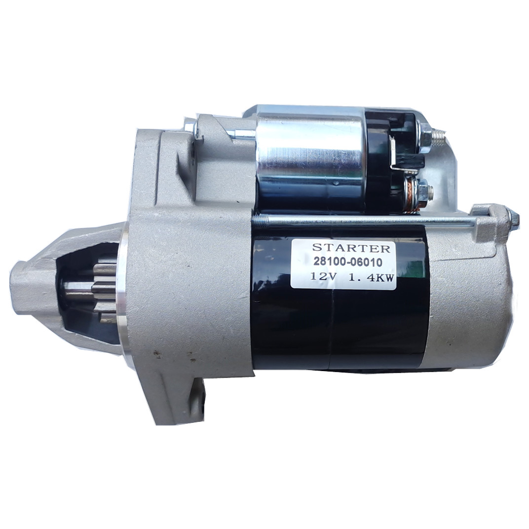 2810006010 Car Engine Spare Parts 1.4KW Alternator Motor Starter Assembly