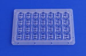 China 28W Led Street Light Lens PMMA Led Lens For High Way Led Lamp factory