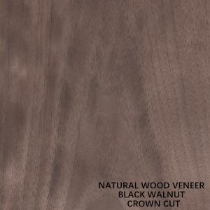 China American Natural Walnut Wood Veneer Flat Cut Crown Cut Grain For High Class Furniture Making Fsc China Manufacturer factory