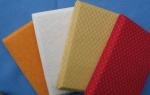 Fabric Covered Acoustic Wall Panels Sound Proofing and Fireproof Materials