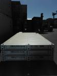 Well Painted Shipping Container Platform 20ft Flat Transportation 192000 Kgs