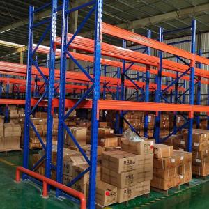 China Logistic 4 Tier Metal Shelf 1000KG Industrial Shelving For Garage &amp; Workshop factory