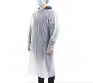 China Free Blue Disposable Isolation Gowns, M-XXL Sizes for Personal Protection factory