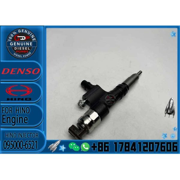 095000-6521 Diesel Fuel Injector 095000-6250 23670-E0091 For HINO 300 NO4C