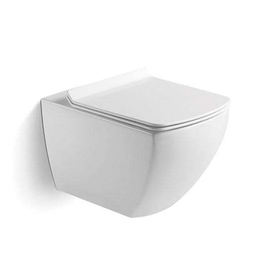 Rimless Toilet Bathroom Wall Hang Ceramic Toilet Wc Sanitary Ware Wall Mounted