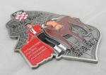 Zinc Alloy / Pewter Jecke Loore Karneval Carnival Medal by Die Casting, Antique