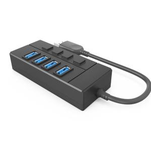 China PC Laptop CE FCC 4 Ports Usb 3.0 High Speed Hub factory