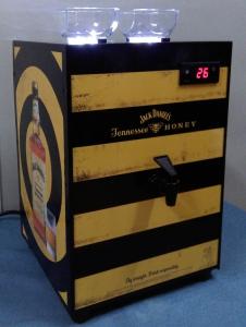 China Two Bottle shot Chiller Dispenser , Cold Drink Shot Dispenser For liquors factory