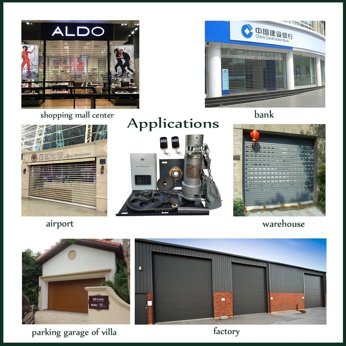 600kg Automatic Rolling Shutter Motor , DC Rolling Door Operator