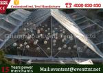 Clear Roof Party Tent For 300 People , Transparent Wedding Tent With PVC Fabric