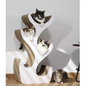Cat Climbing Tree Scratcher Lounge Cats Play Toy Great for Cat Playing