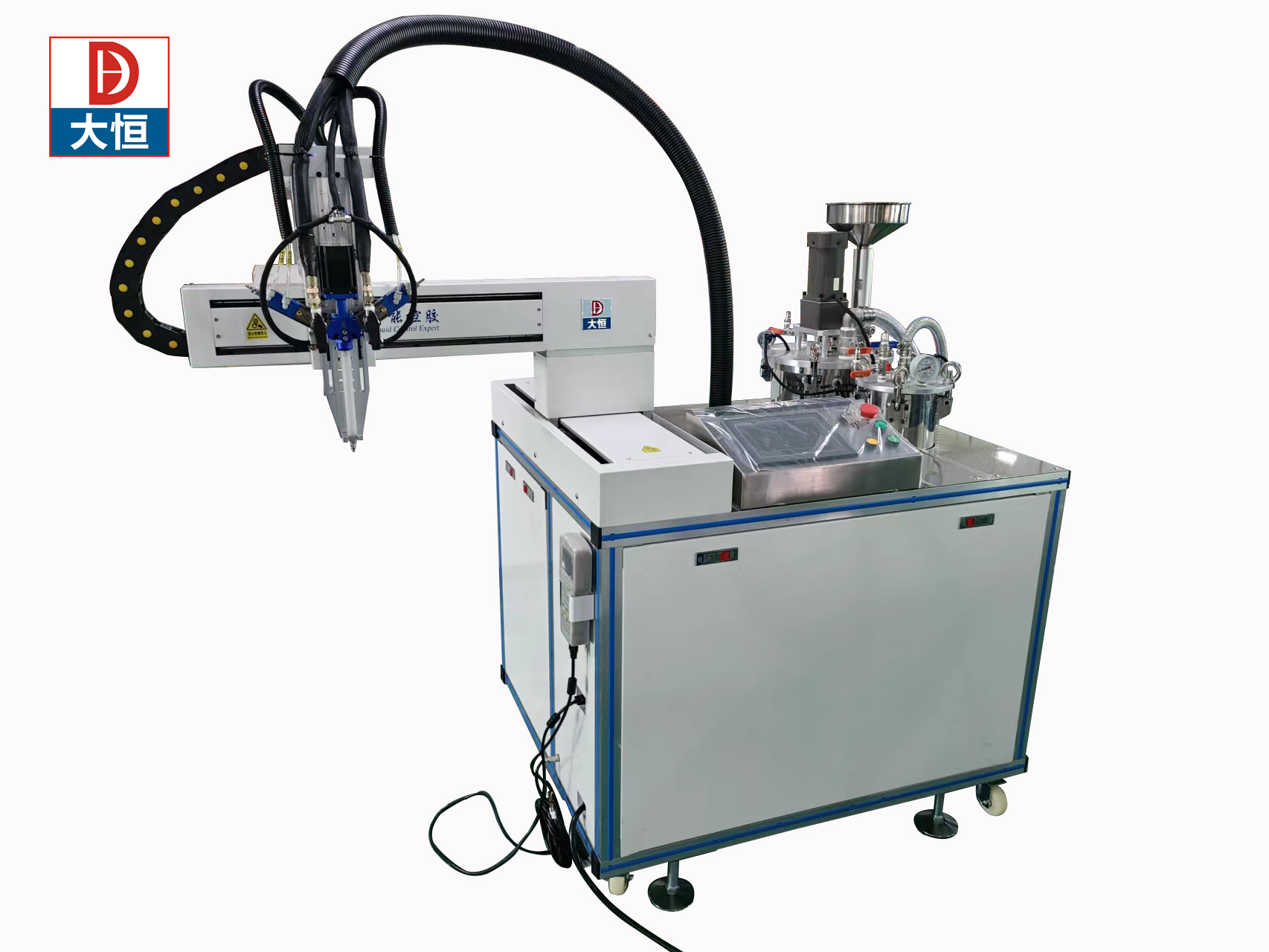 Self-Cleaning 2K Meter Mix System Epoxy Dispensing Machine for Manufacturing Efficiency